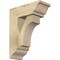Ekena Millwork Westlake Traditional Rough Sawn Bracket w/ Offset Brace, Douglas Fir, 6"W x 14"D x 18"H BKT0604X14X18WTL01RDF - alternate 1